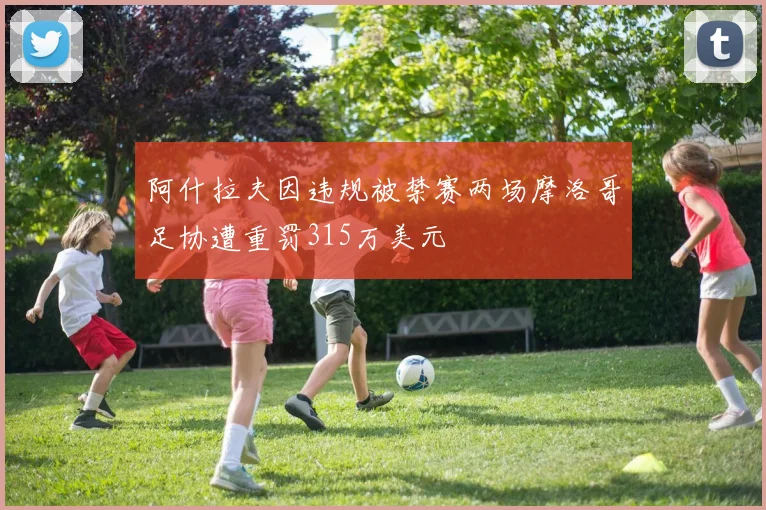 阿什拉夫因违规被禁赛两场摩洛哥足协遭重罚315万美元