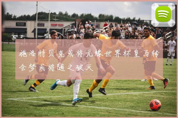 施洛特贝克或将无缘世界杯皇马转会梦或将随之破灭